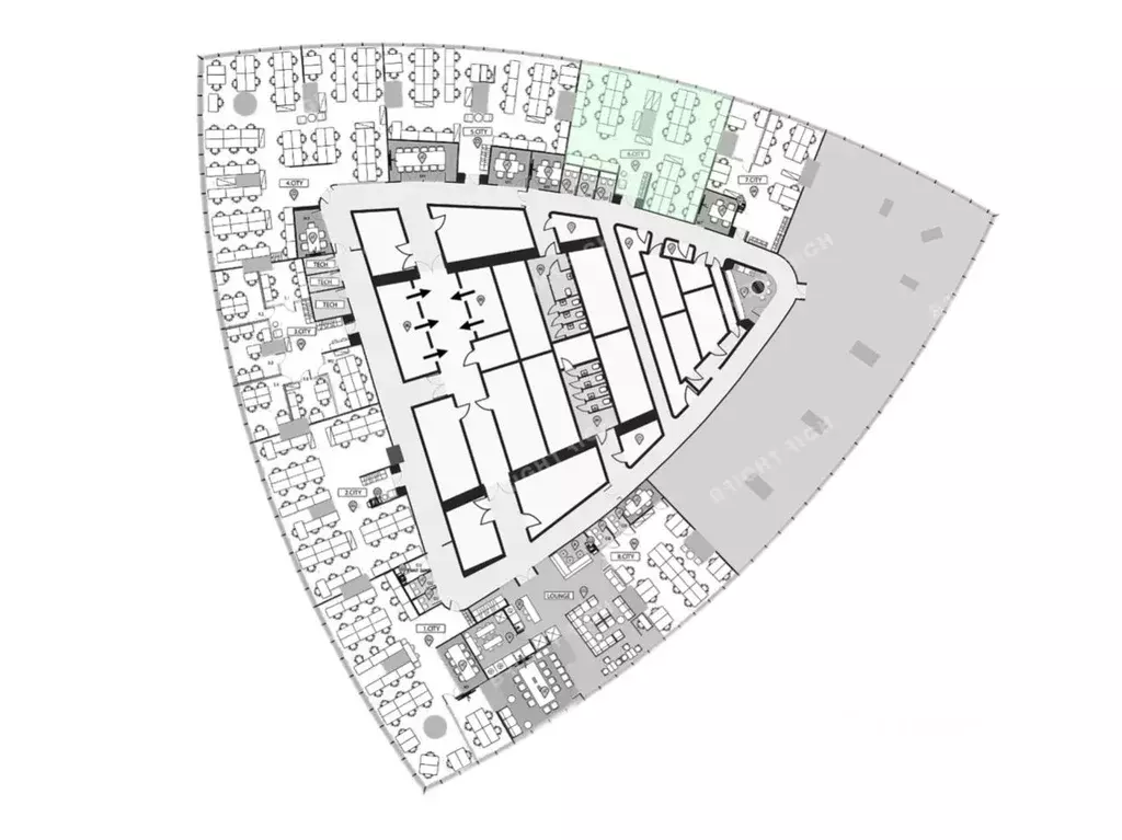 Офис в Москва наб. Пресненская, 12 (131 м) - Фото 2