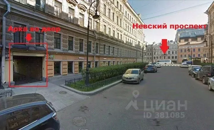 Торговая площадь в Санкт-Петербург Пушкинская ул., 1/77 (29 м) - Фото 0