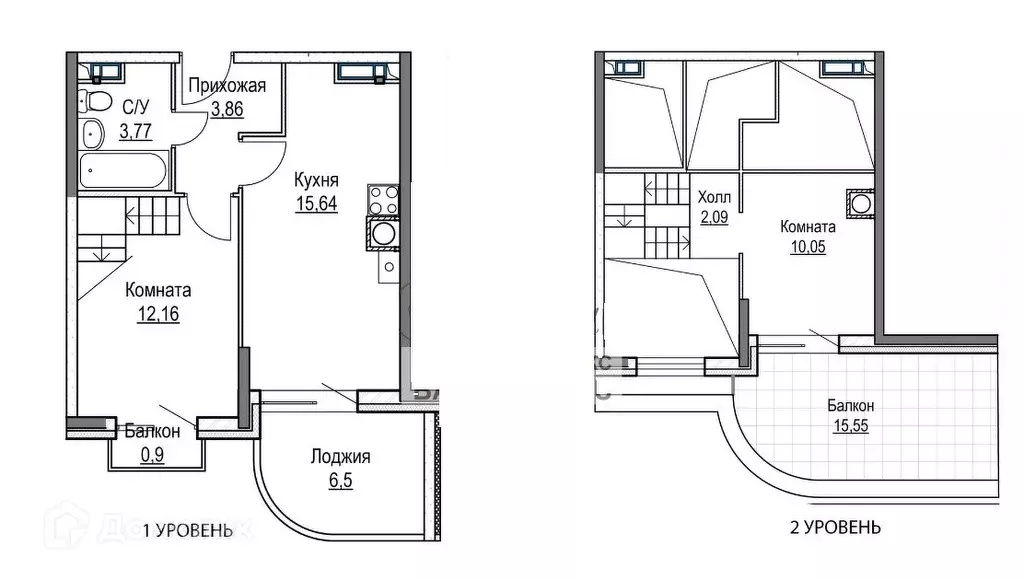 Продаётся 1-к квартира, 70.52 м - Фото 0