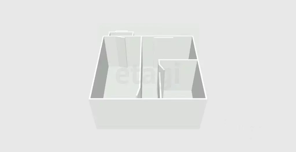 1-к кв. Сахалинская область, Невельск Советская ул., 47 (31.6 м) - Фото 2