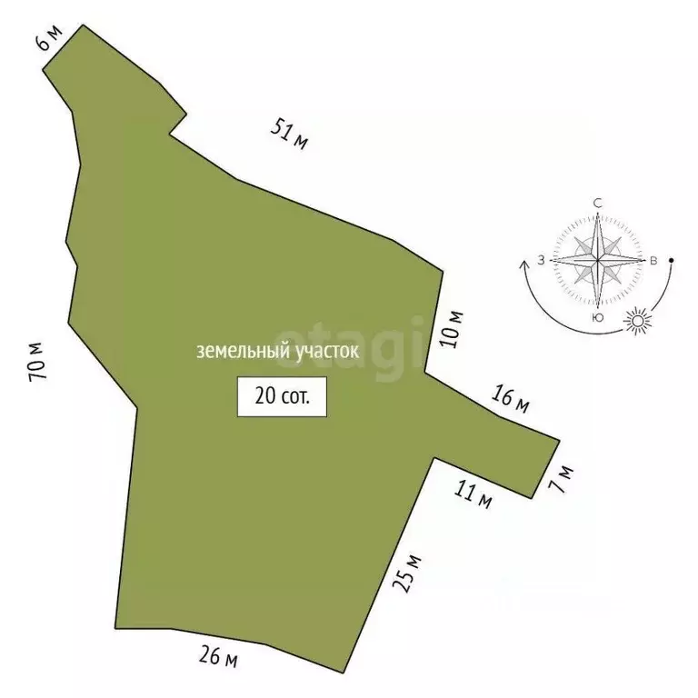 Участок в Крым, Ялта муниципальный округ, Краснокаменка пгт  (20.0 ... - Фото 2