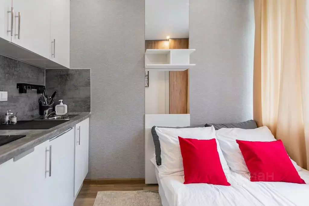Студия Москва Беговая аллея, 5К1 (15.0 м) - Фото 1