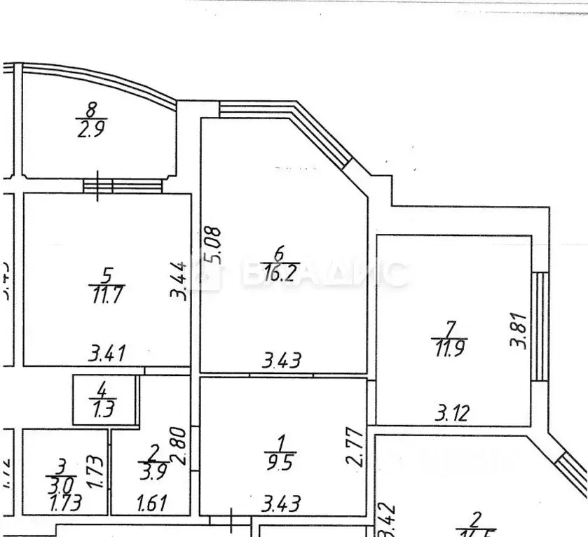2-к кв. Москва, Москва, Московский г. ул. Бианки, 12к2 (57.5 м) - Фото 1