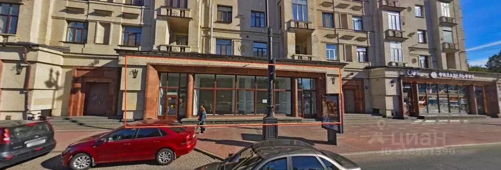Помещение свободного назначения в Санкт-Петербург Московский просп., ... - Фото 0