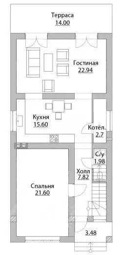 Коттедж в Марий Эл, Йошкар-Ола ул. Пирогова (156 м) - Фото 2