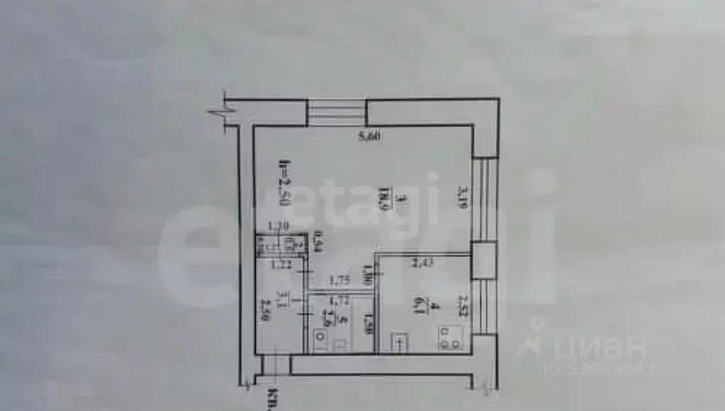 1-к кв. Забайкальский край, Чита Новобульварная ул., 10А (31.3 м) - Фото 2