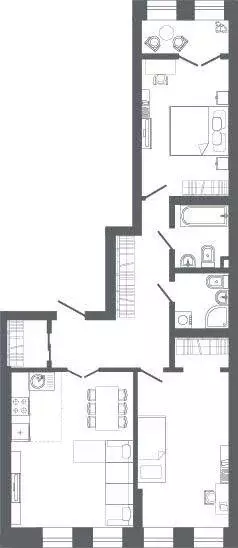 Продаётся 2-к квартира, 84.8 м - Фото 0