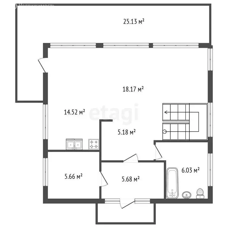 Дом в Выборгский район, Первомайское сельское поселение, КП Линтулово, ... - Фото 1
