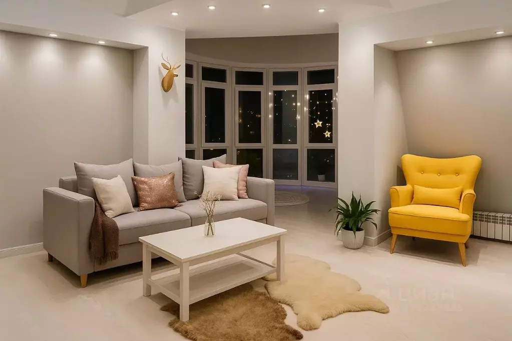 2-к кв. Сахалинская область, Южно-Сахалинск просп. Мира, 267Б (81.0 м) - Фото 1