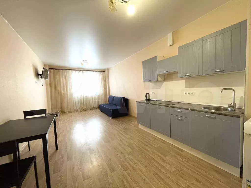 Квартира-студия, 41 м, 24/25 эт. - Фото 0