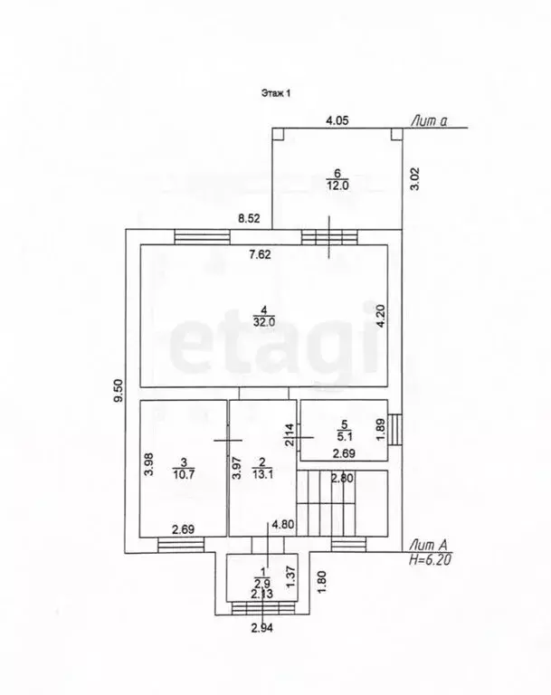 Дом в село Усады, Уютная улица (145.8 м) - Фото 1
