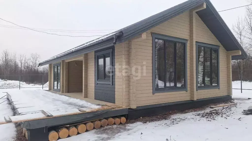 Дом в Пермский край, с. Усть-Качка, Качка ривер кп  (111 м) - Фото 0