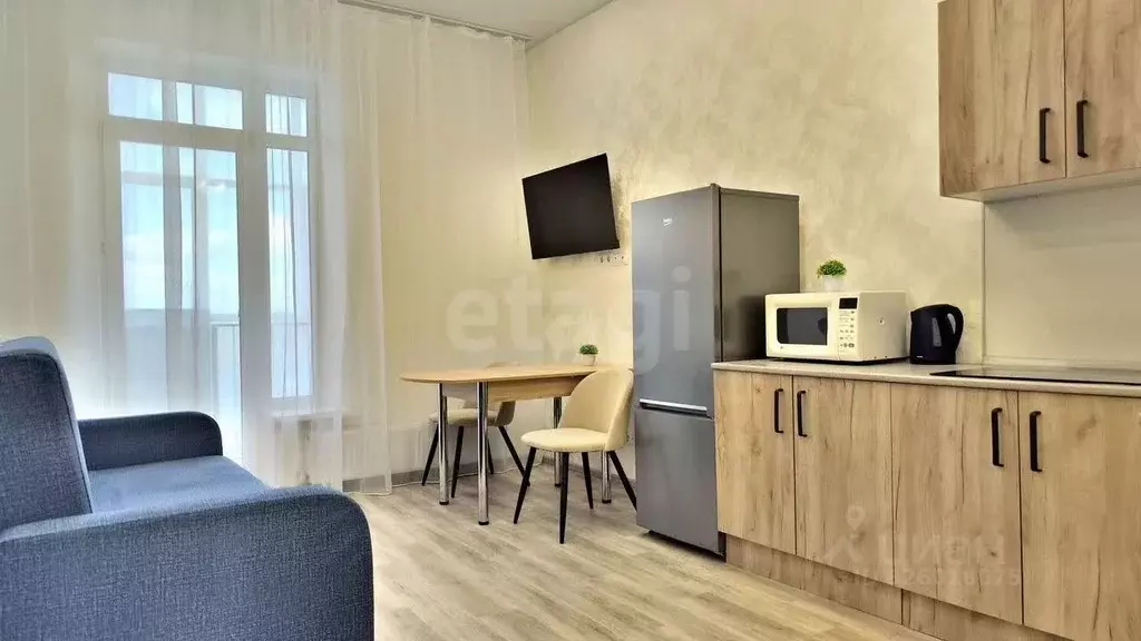 1-к кв. Тюменская область, Тюмень ул. Ю.-Р.Г. Эрвье, 34к1 (41.4 м) - Фото 1