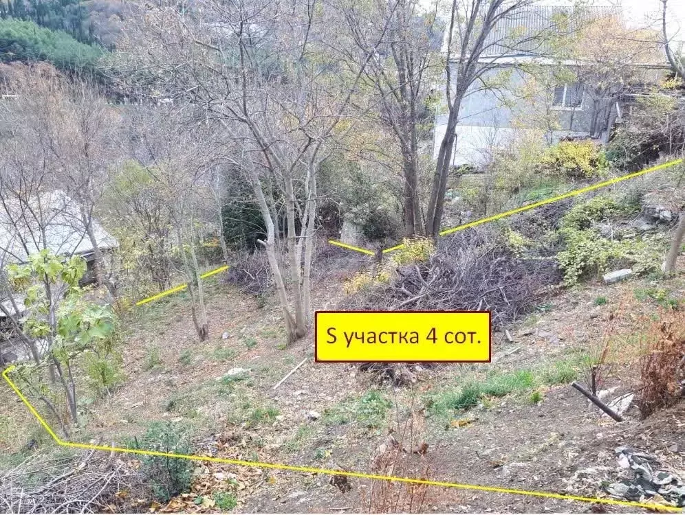 Участок в Крым, Ялта ул. Репина (4.0 сот.) - Фото 0