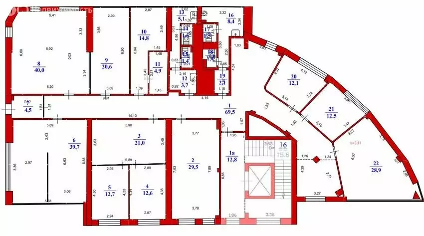Офис (383.4 м) - Фото 2