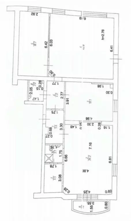 Офис в Татарстан, Казань ул. Карла Маркса, 3 (188 м) - Фото 1