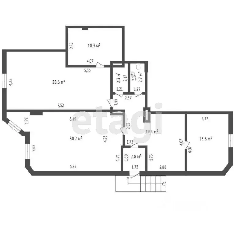 Офис в Ханты-Мансийский АО, Ханты-Мансийск Южный мкр, ул. Ямская, 12 ... - Фото 2