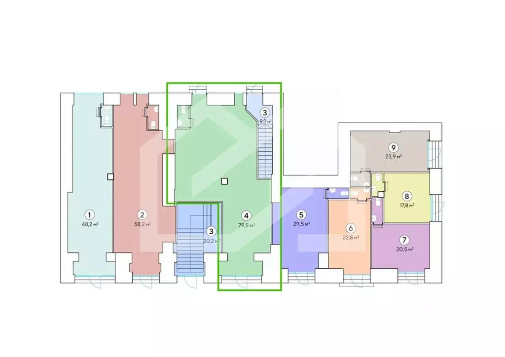Помещение свободного назначения в Москва 1-я Тверская-Ямская ул., 11 ... - Фото 2