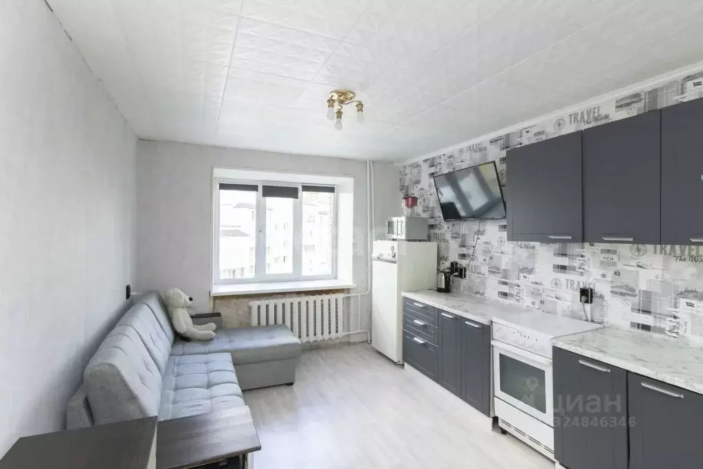 Комната Тюменская область, Тюмень Харьковская ул., 1 (18.5 м) - Фото 1