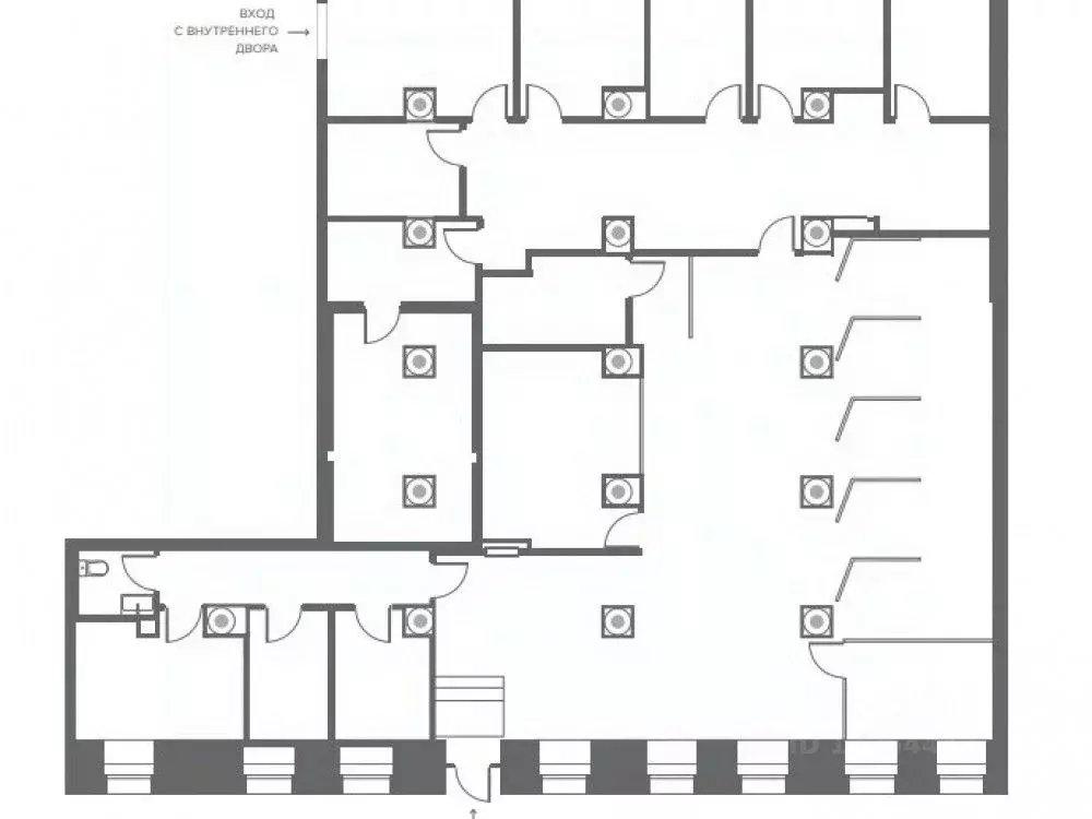 Торговая площадь в Москва ул. Тимура Фрунзе, 11К2 (422 м) - Фото 1