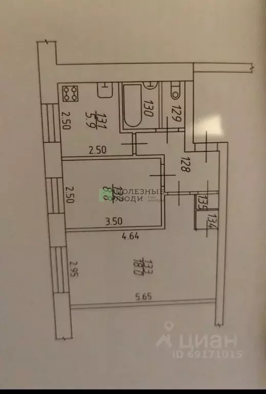 2-к кв. Орловская область, Орел ул. Максима Горького, 71 (42.2 м) - Фото 2