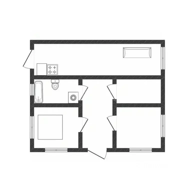Дом в Смоленская область, Смоленск Железнодорожник СНТ, 14 (99 м) - Фото 2