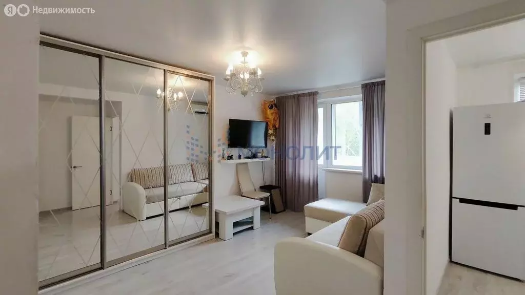3-комнатная квартира: Нижний Новгород, улица Адмирала Васюнина, 4к3 ... - Фото 1