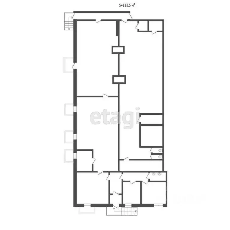 Помещение свободного назначения в Тюменская область, Тюмень ул. ... - Фото 2