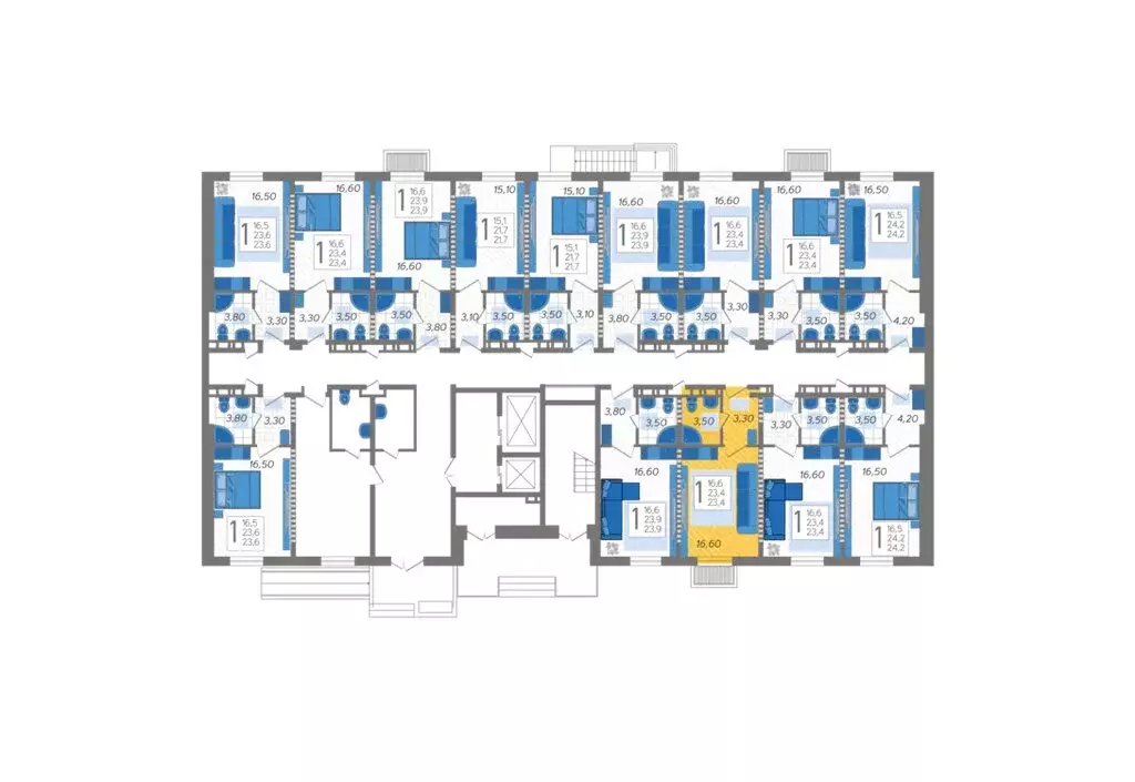 Квартира-студия: Сочи, улица Искры, 88к8 (24.8 м) - Фото 1