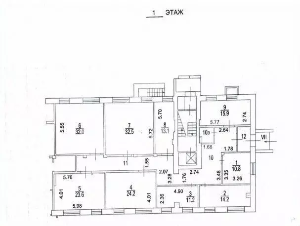Помещение свободного назначения в Москва Миллионная ул., 11К1 (231 м) - Фото 2