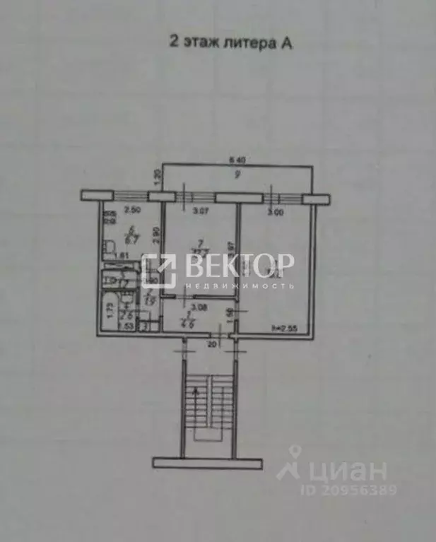 2-к кв. Костромская область, Кострома Юбилейный мкр, 31 (50.0 м) - Фото 1