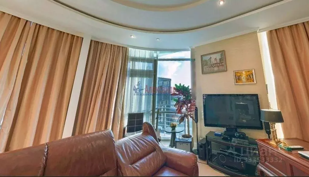 3-к кв. Санкт-Петербург Крестовский просп., 26 (123.7 м) - Фото 2