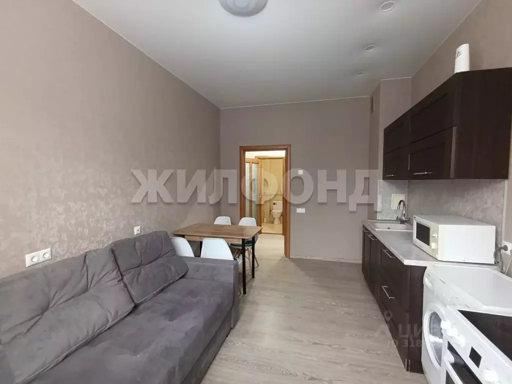 1-к кв. Новосибирская область, Новосибирск ул. Семьи Шамшиных, 20 ... - Фото 1