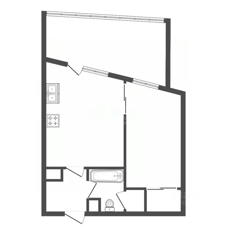 1-к кв. Санкт-Петербург Новочеркасский просп., 33к2 (56.0 м) - Фото 1