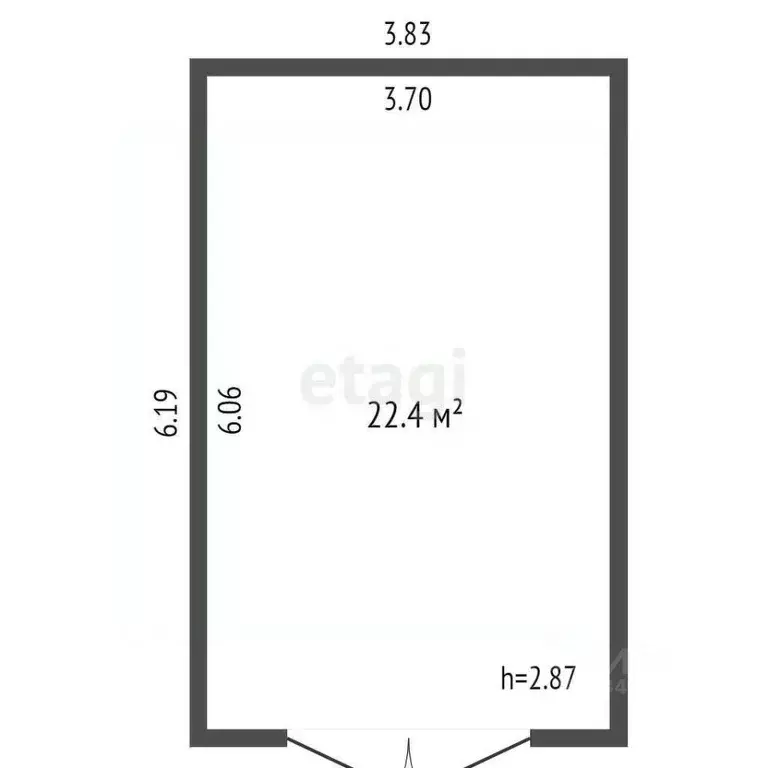 Гараж в Ханты-Мансийский АО, Ханты-Мансийск ул. Объездная, 24 (22 м) - Фото 1