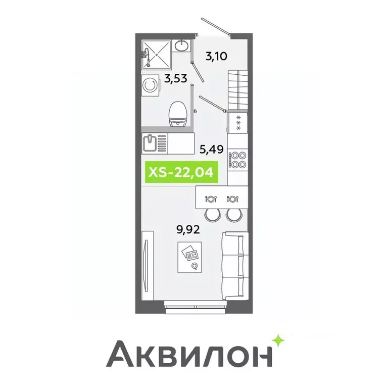 Студия Ленинградская область, Всеволожский район, Заневское городское ... - Фото 0