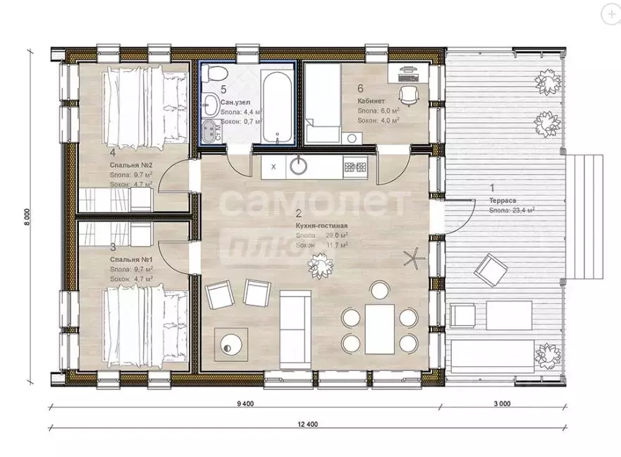 Дом в Московская область, Раменский муниципальный округ, Оттепель кп  ... - Фото 2