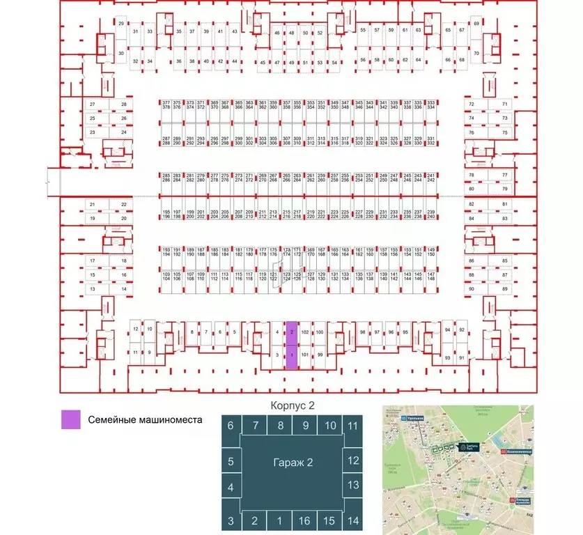 Гараж в Санкт-Петербург Светлана Парк жилой комплекс (28 м) - Фото 0