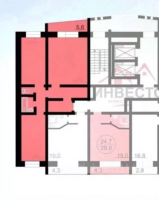 3-к кв. Челябинская область, Челябинск Университетская Набережная ул., ... - Фото 2