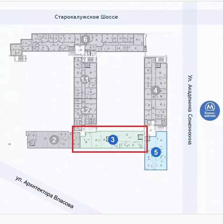 Офис в Москва Старокалужское ш., 62 (303 м) - Фото 1