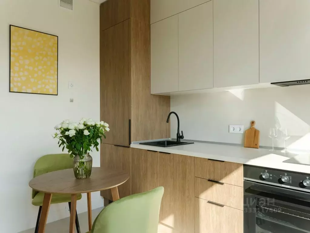 Студия Москва Старокоптевский пер., 4 (25.0 м) - Фото 2