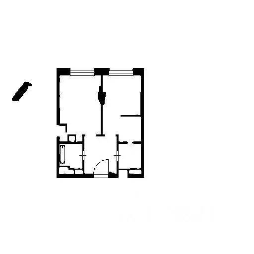 1-к кв. Москва Ленинский просп., 95Б (51.0 м) - Фото 2