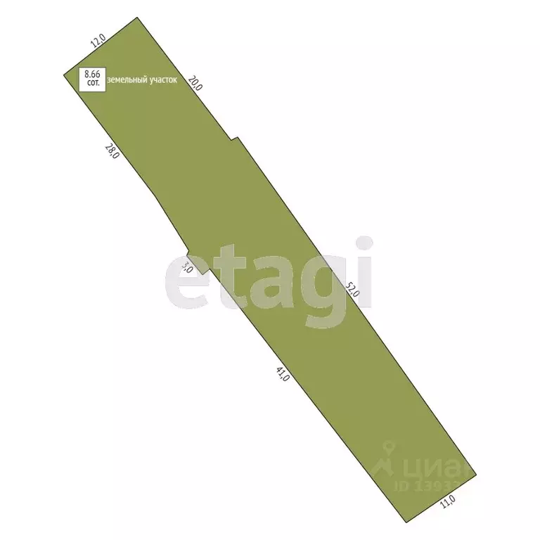 Участок в Тюменская область, с. Исетское ул. Ленина (8.66 сот.) - Фото 2