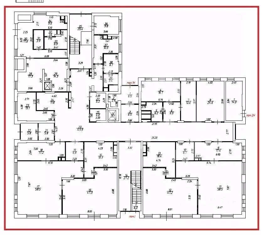 Помещение свободного назначения в Москва Тагильская ул., 4В (2141 м) - Фото 2