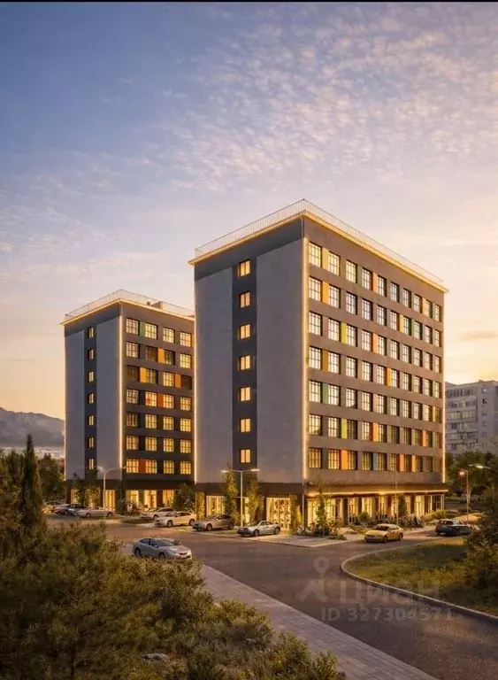 1-к кв. Крым, Черноморское пгт Пaрк Прибpежный жилой комплекс (40.25 ... - Фото 1