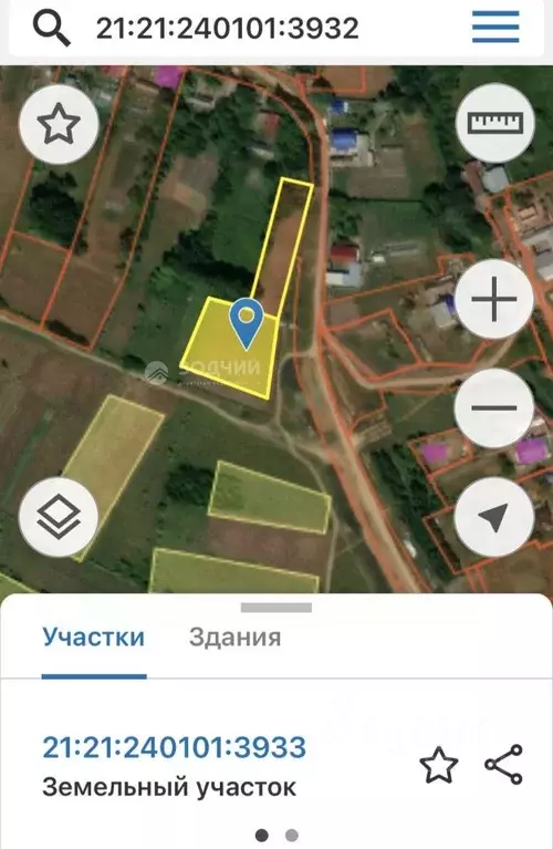 Участок в Чувашия, Чебоксарский муниципальный округ, с. Ишлеи ул. ... - Фото 1