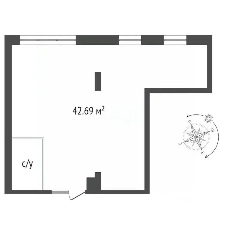 Помещение свободного назначения в Тюменская область, Тюмень ул. ... - Фото 2