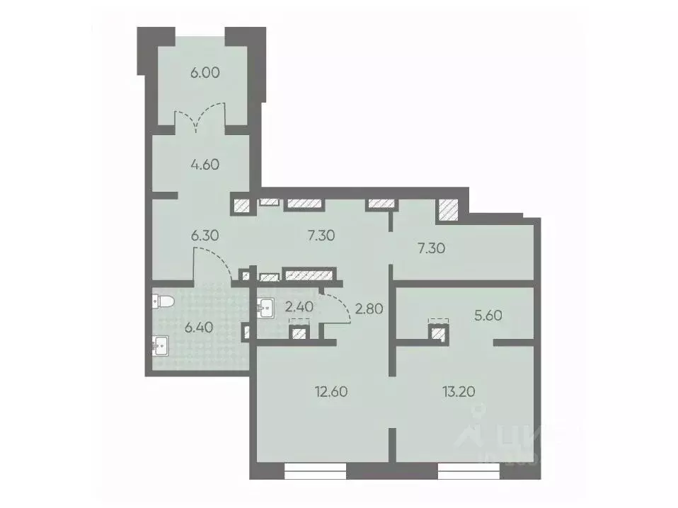 Помещение свободного назначения в Санкт-Петербург ул. Пахомовская, 23 ... - Фото 1