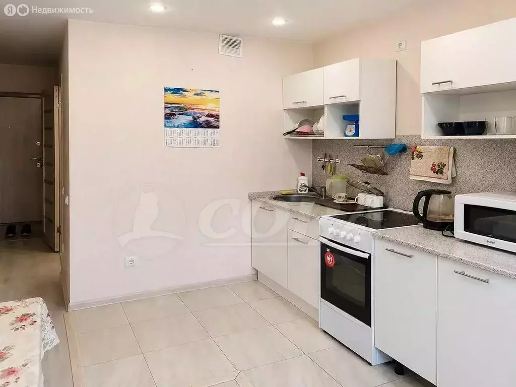 1-комнатная квартира: Тюмень, улица Тимофея Чаркова, 28 (34.5 м) - Фото 2
