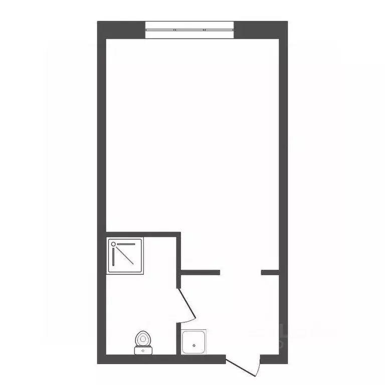 Студия Красноярский край, Красноярск Новая ул., 18 (18.7 м) - Фото 2